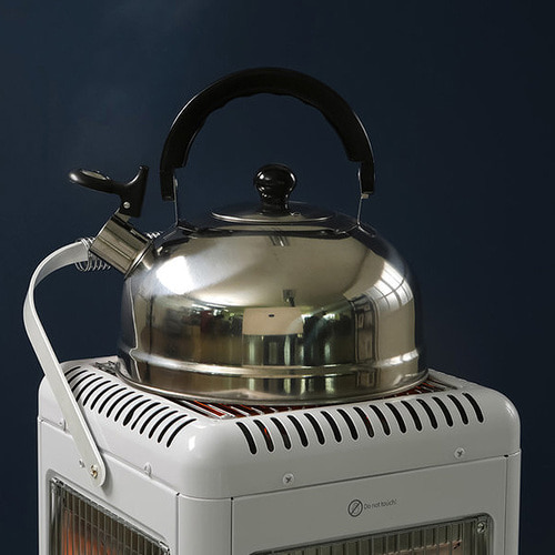 가정용 사무실 타이머 발터치식 오방 향 전기 난로 히터 i93(화이트)