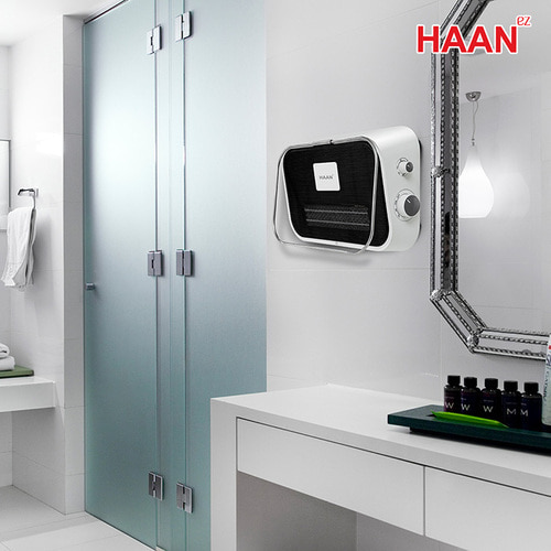 한경희 욕실난방 온풍기 전기히터 HAAN-4000 블랙