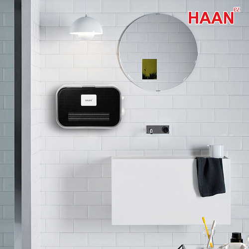 한경희 욕실난방 온풍기 전기히터 HAAN-4000 블랙